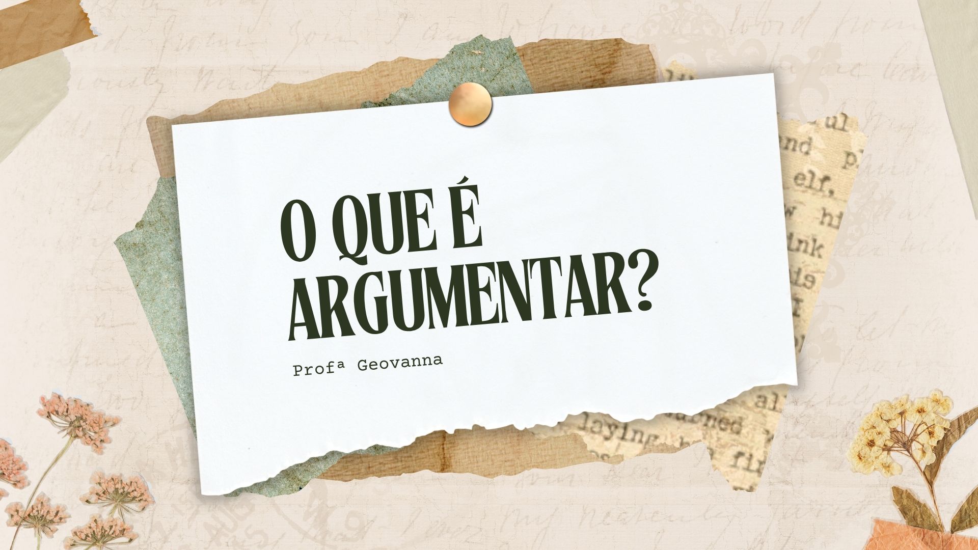 argumentação